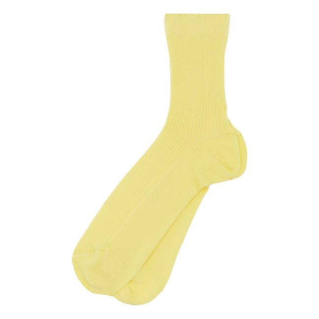 Socken Schottischer Tänzer Gelb