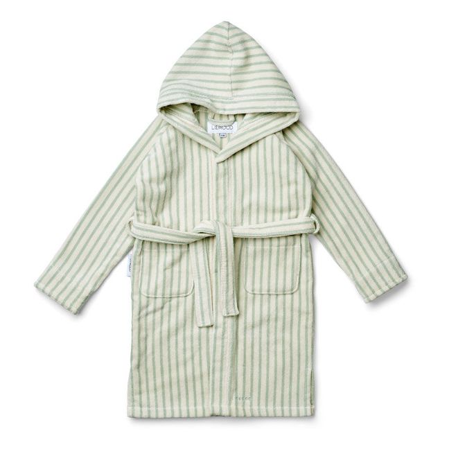 Luah Organic Cotton Terry Bathrobe Sand Liewood Design Children Smallable