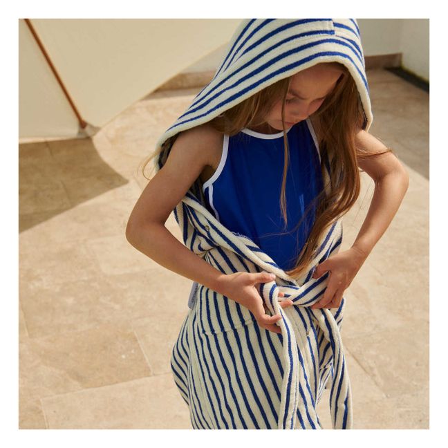 Luah Organic Cotton Terry Bathrobe Sand Liewood Design Children Smallable