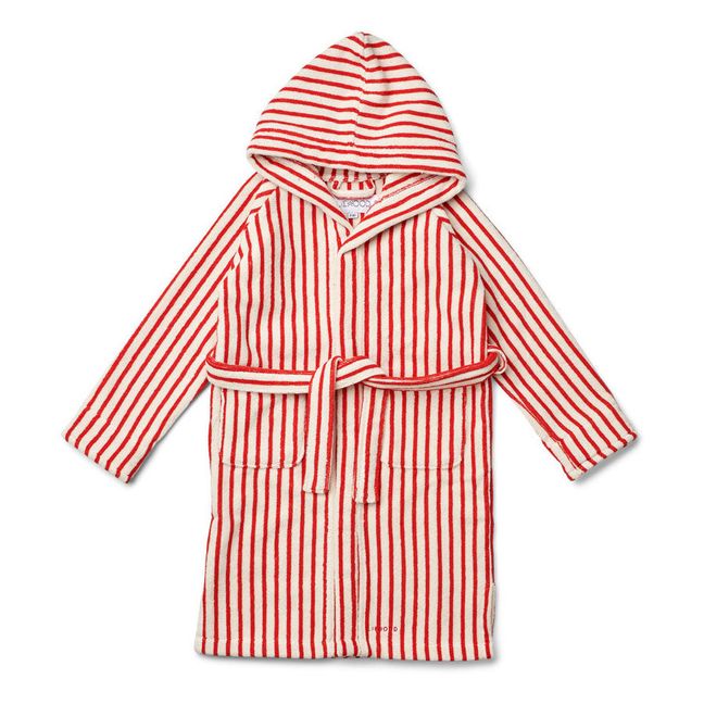 Luah Organic Cotton Terry Bathrobe Sand Liewood Design Children Smallable