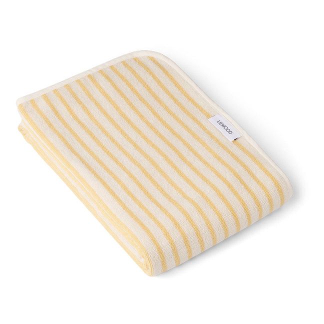Hansen Organic Cotton Beach Towel Pale yellow