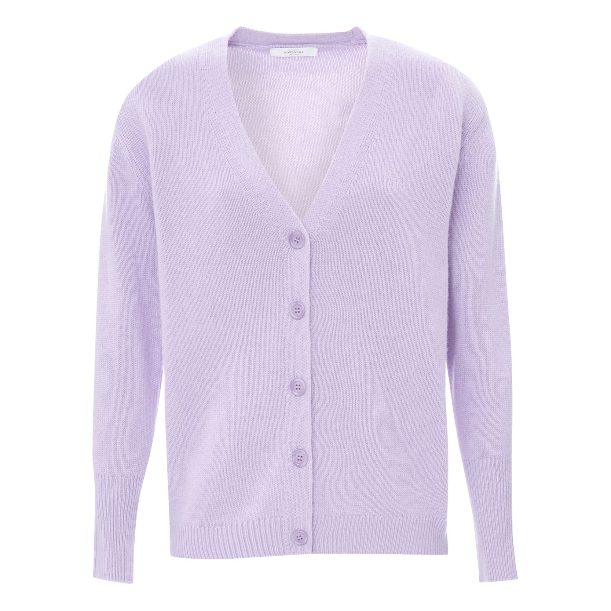 Roseanna - Cardigan Chad Classic Mérinos - Femme - Lilas