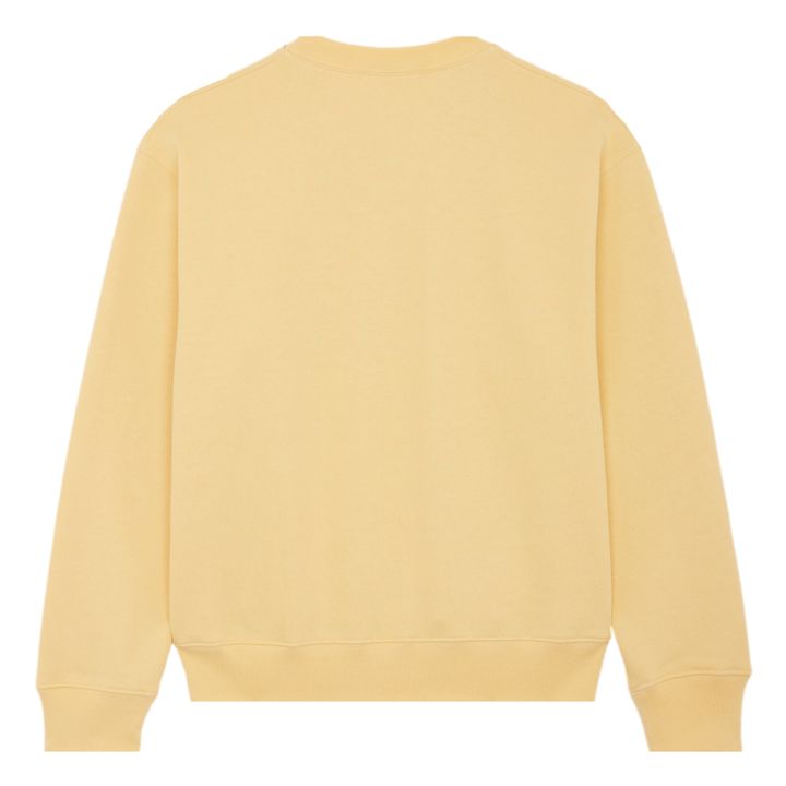 Louis Mollino Organic Cotton Sweatshirt Yellow- Product image n°4