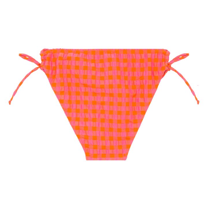 Braguita de bikini Wood Domino efecto gofrado Naranja- Imagen del producto n°3