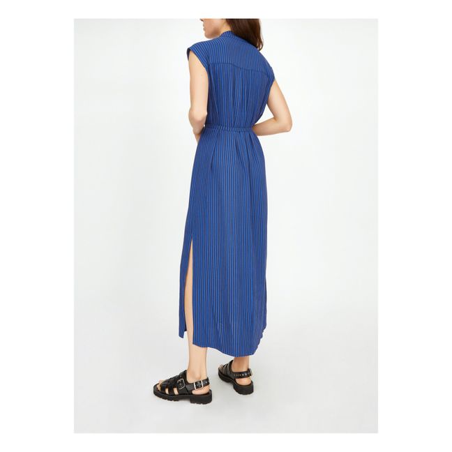 Dream Melina Striped Dress Blu marino