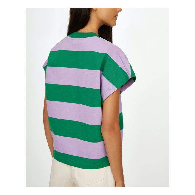 T-shirt Rex Rugby, a righe  Verde