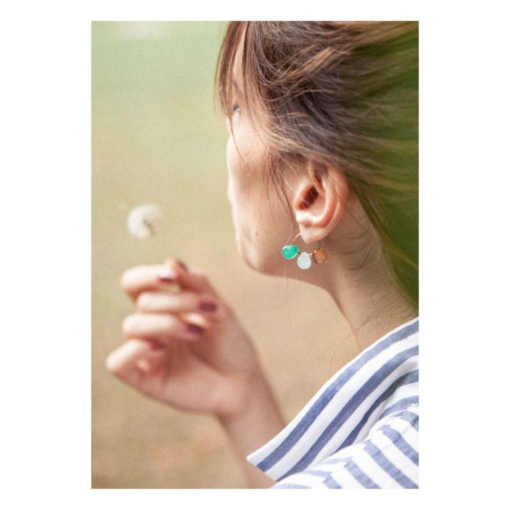 Yacinthe Earrings Green- Product image n°1
