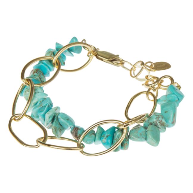 Bracelet Yvette Bleu turquoise