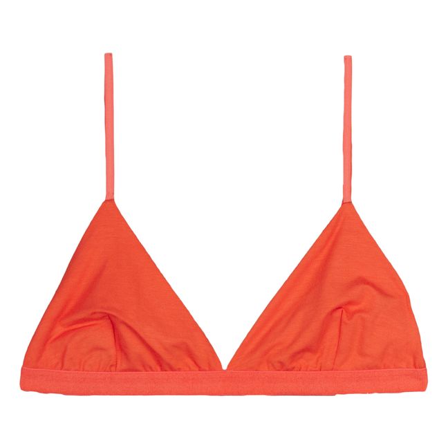 Soutien-Gorge Mississippi Jersey Bamboo Corail