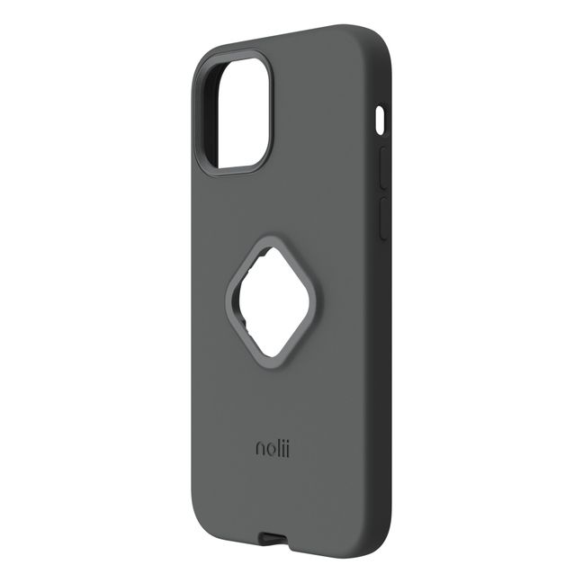 Coque iPhone Couple | Gris foncé