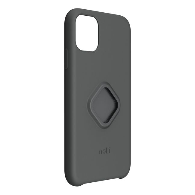 Coque iPhone Couple | Gris foncé
