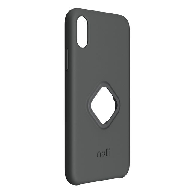 Coque iPhone Couple | Gris foncé