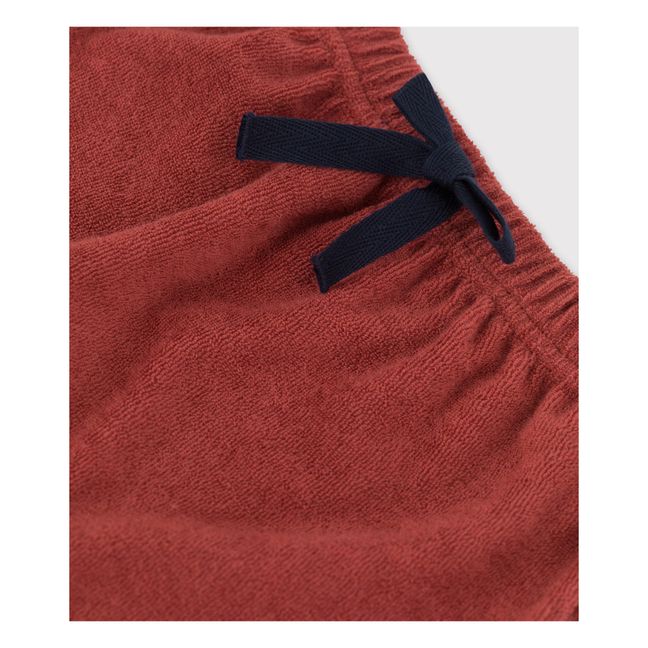 Balassi Terry Cloth Trousers Rosso