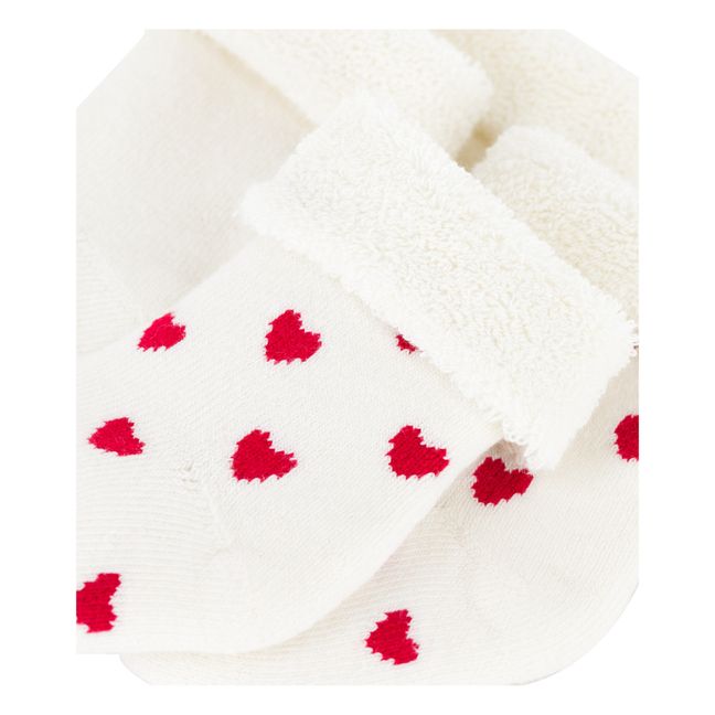 Knitted Socks - Set of 2 Bianco