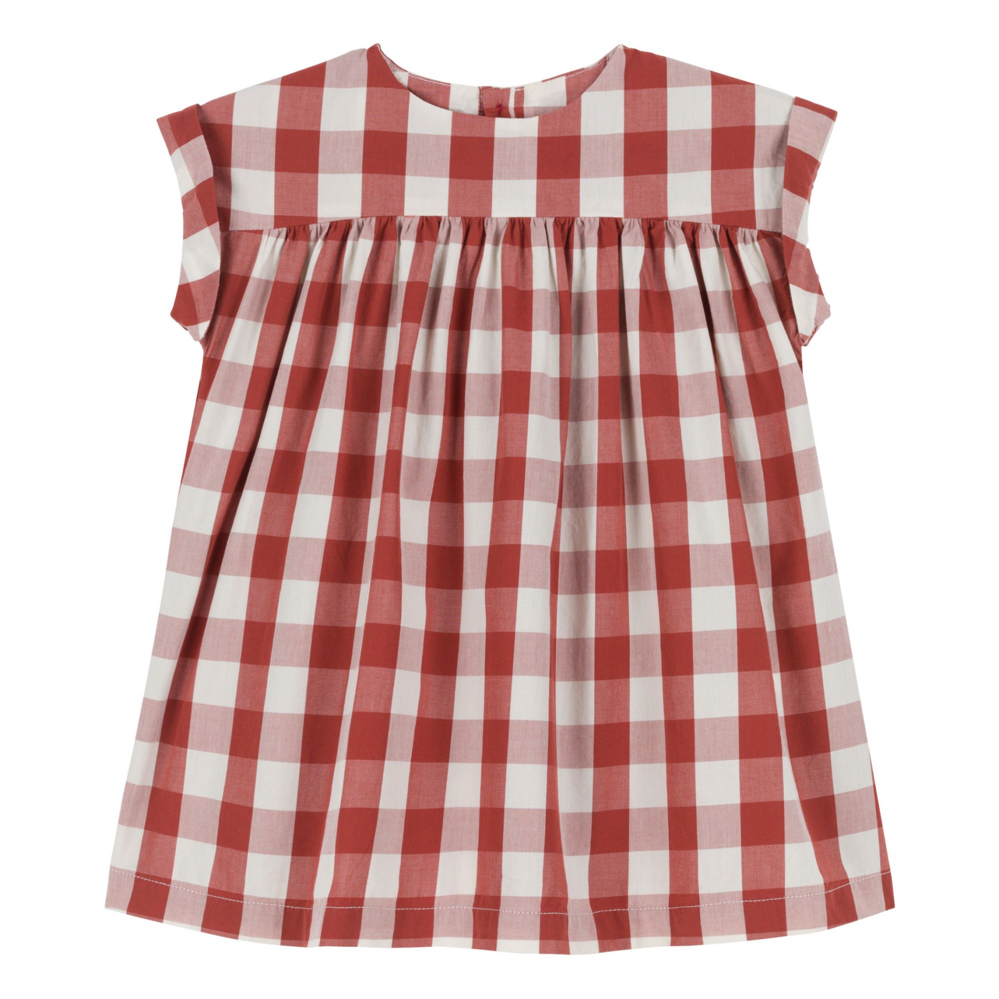 Vestido Bara Rojo Petit Bateau Moda Bebé