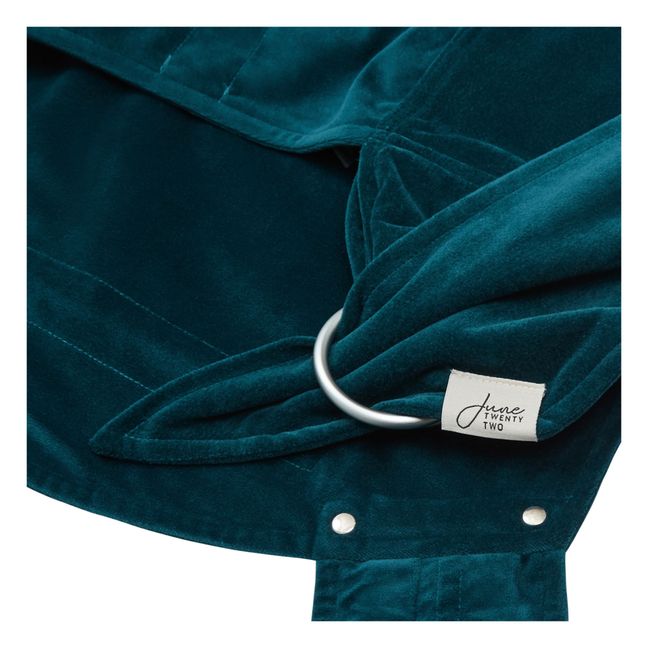 Porte bébé Easy Baby en velours | Saphir