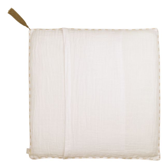Coussin carré en coton bio | Natural S000