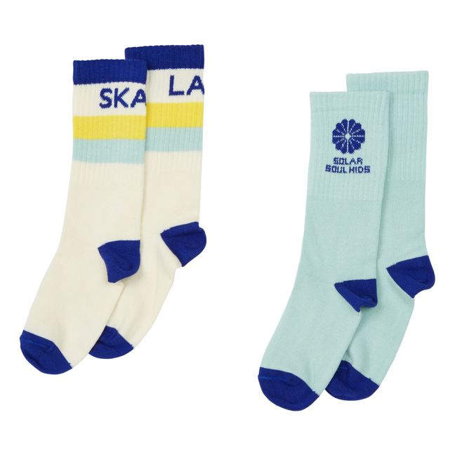 Skater Soul Socks - Set of 2 White