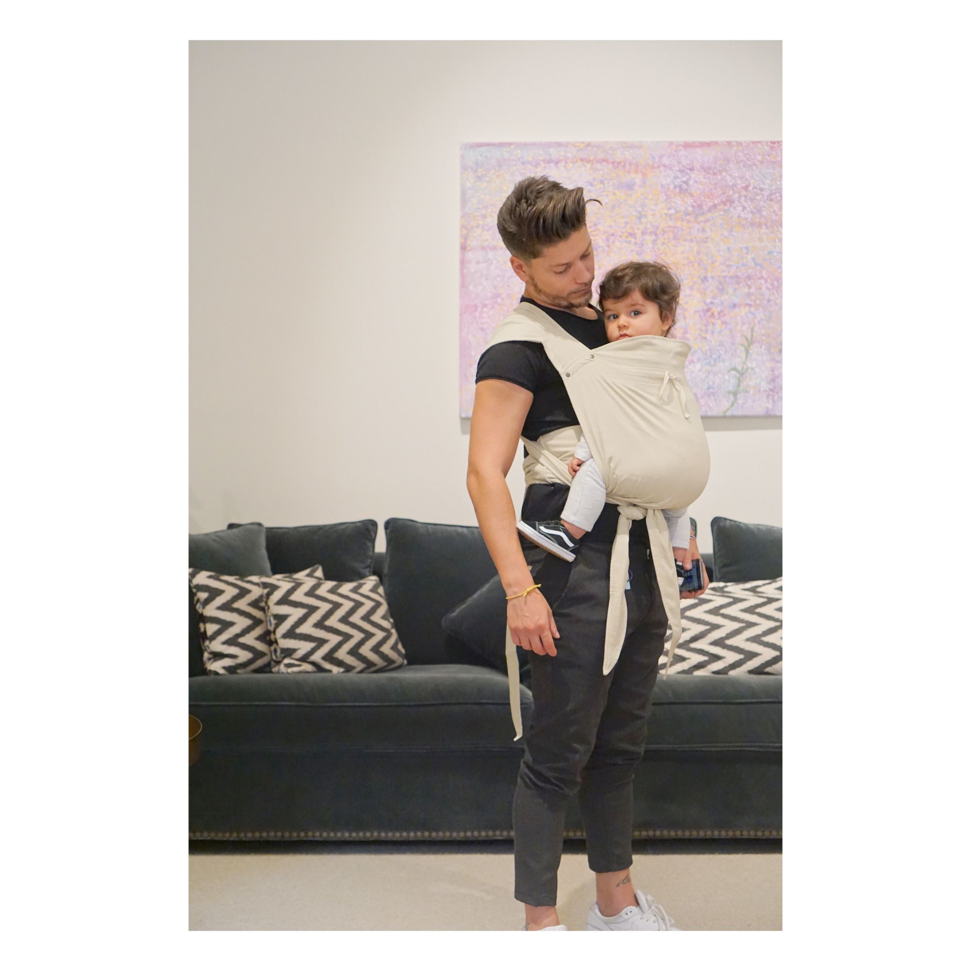 Easy Baby Carrier Beige- Product image n°3