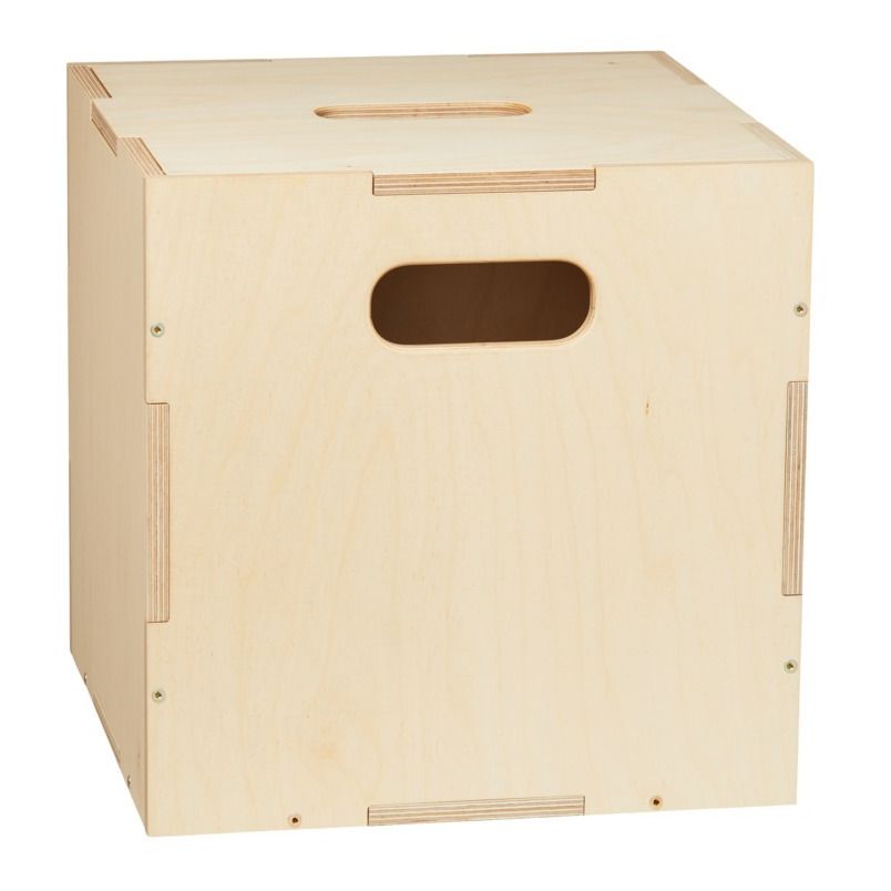 Nofred - Cube de rangement - Bois clair