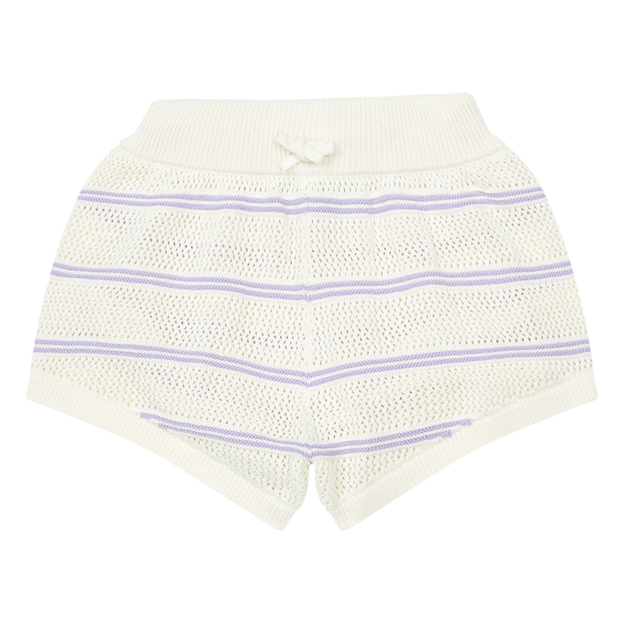 Hundred Pieces - Ensemble Débardeur Short Court - Fille - Blanc cassé