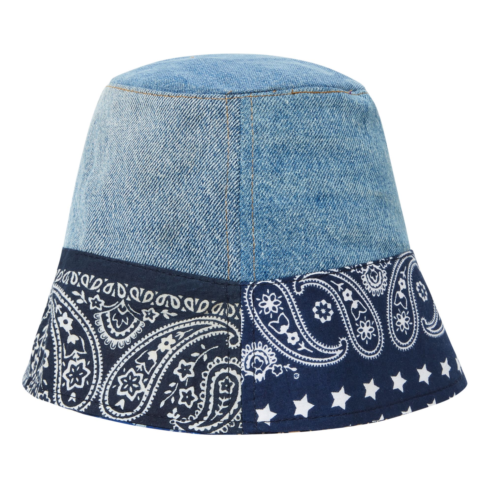 Overlord - Bob Denim Bandana - Femme - Bleu