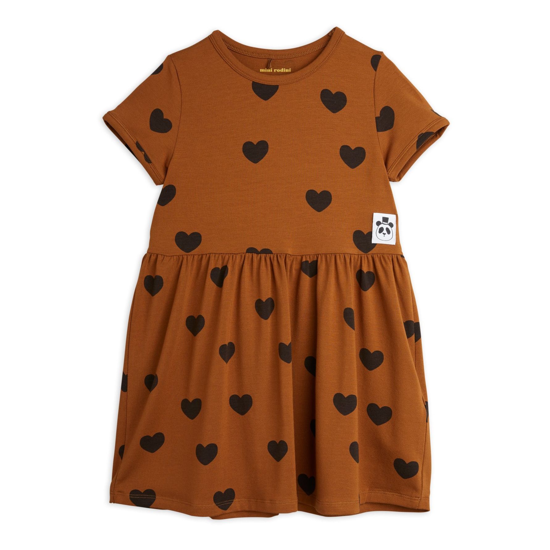 Mini Rodini - Robe Lyocell - Fille - Marron
