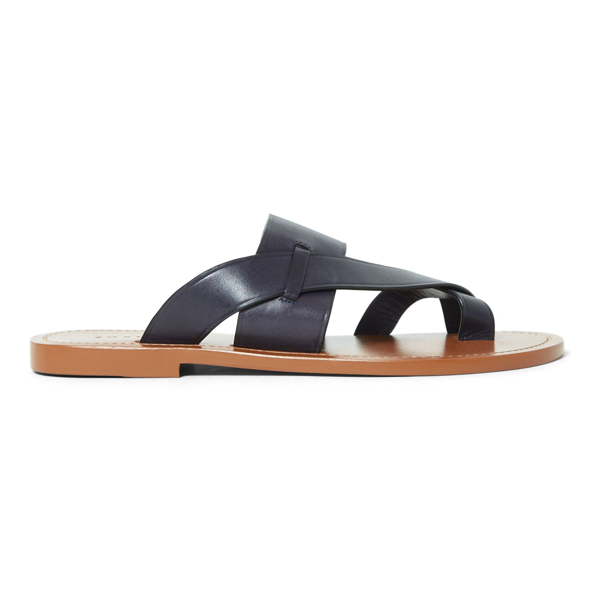 Soeur - Sandales Maldives Cuir - Femme - Bleu marine