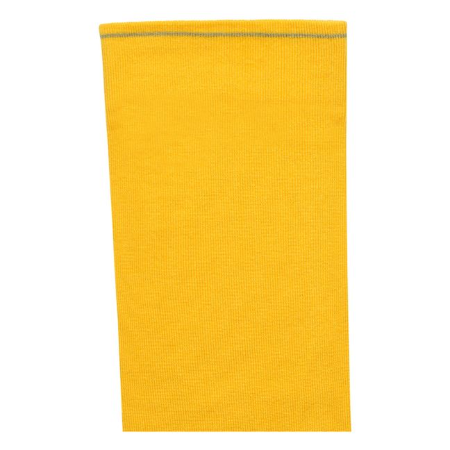 Calcetines Lisos Amarillo