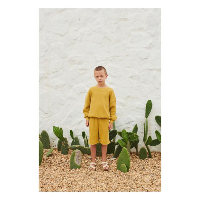 Ben Waffle Shorts | Ochre