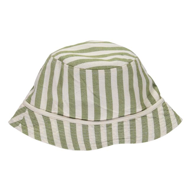 Striped Hat | Ecru