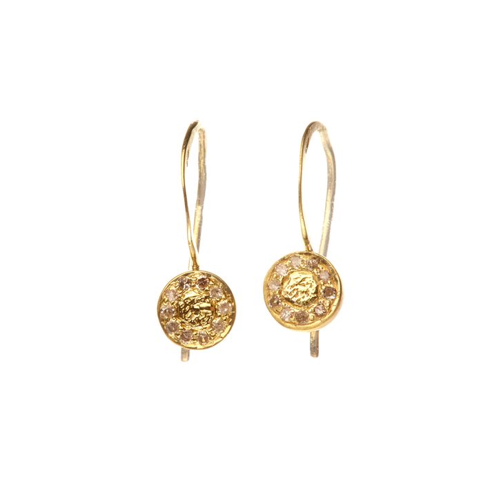 Caleb Earrings Gold- Product image n°0