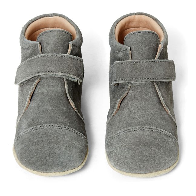 Velcro Booties | Mid grey