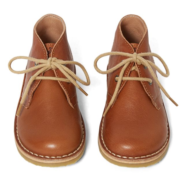 Lace-Up Boots | Brown