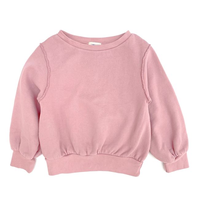 Organic Cotton Sweatshirt Pink