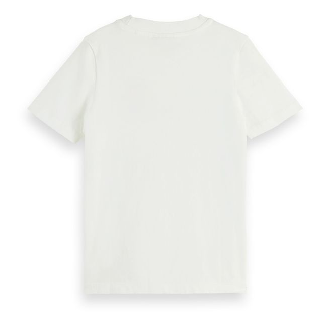 T-Shirt Smilling aus Bio-Baumwolle Weiß