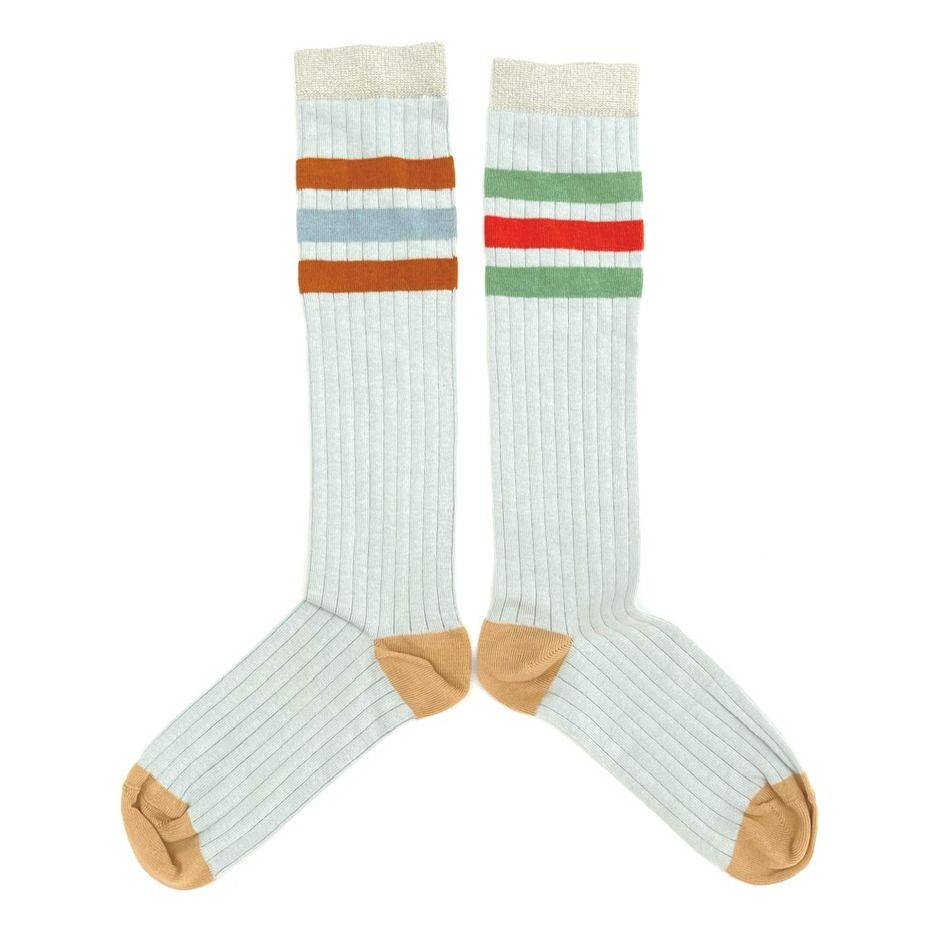 Longlivethequeen - Chaussettes Coton Bio - Fille - Blanc