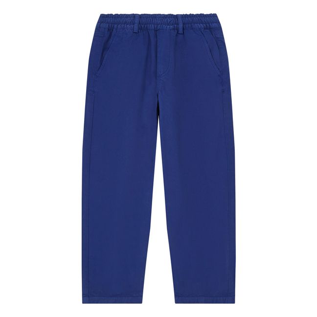 Pantaloni Taglia Regolabile Blu marino