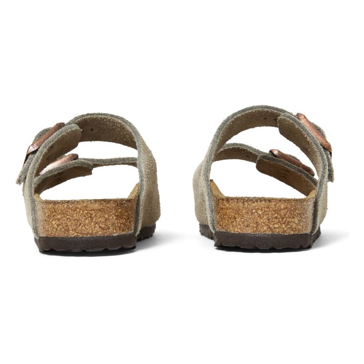 Arizona Suede Sandals Taupe brown- Product image n°4