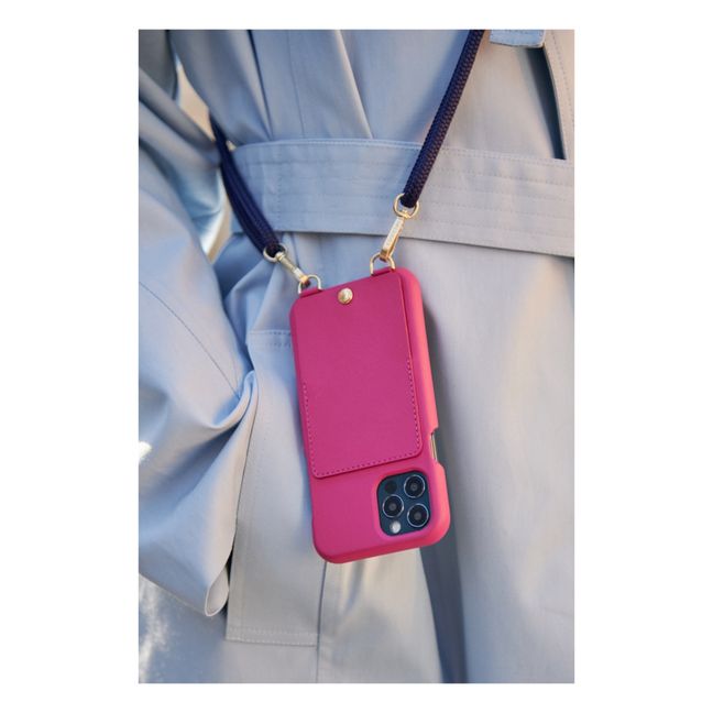 Tessa Phone Strap | Navy blue