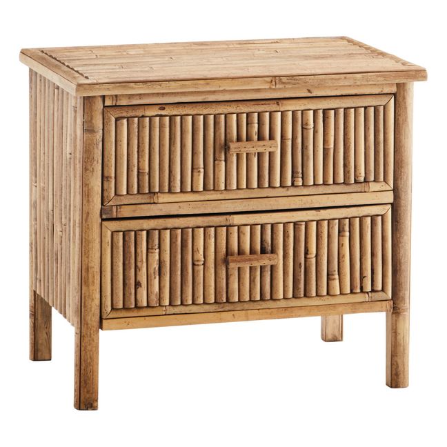 Table de chevet en bambou