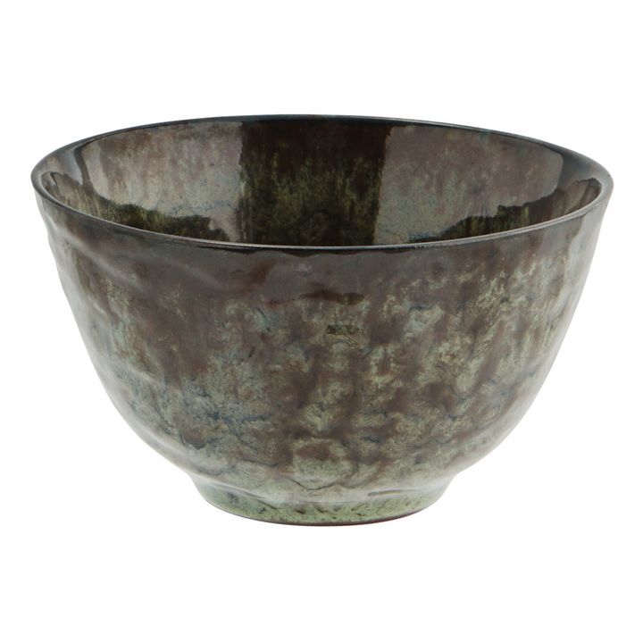 Stoneware Bowl | Dark green- Product image n°0
