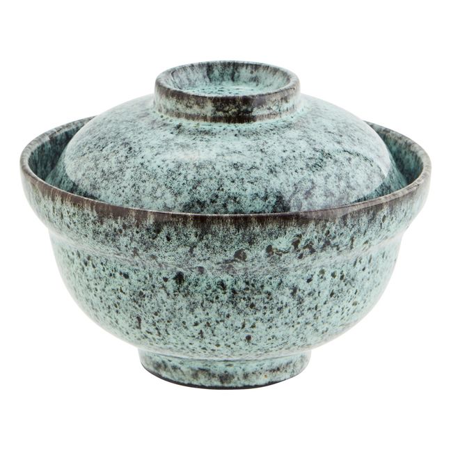 Bowl with Lid Bluish grey