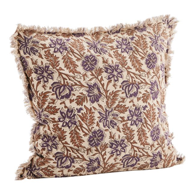 Printed Cushion Cover Camel