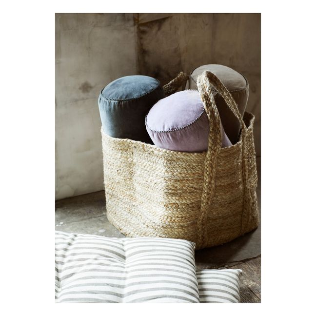 Striped Floor Mat | Grey