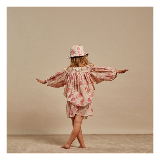Blouse Merci Coton Bio - Collection Enfant - Beige rosé