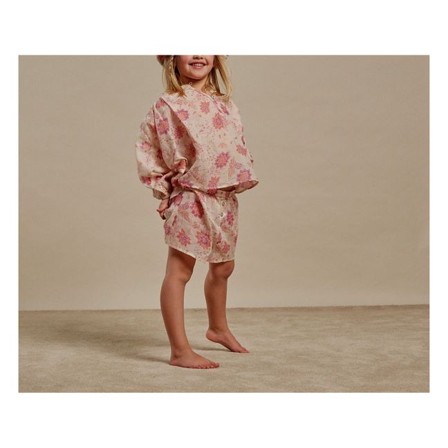 Shorts Sunday aus Bio-Baumwolle - Kinderkollektion - Beige rosé