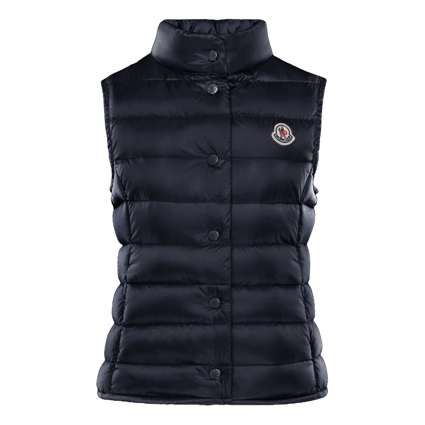 moncler gilet navy blue