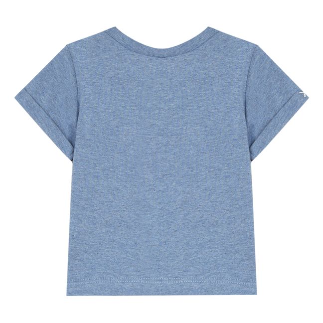 Camiseta Océano Azul color natural