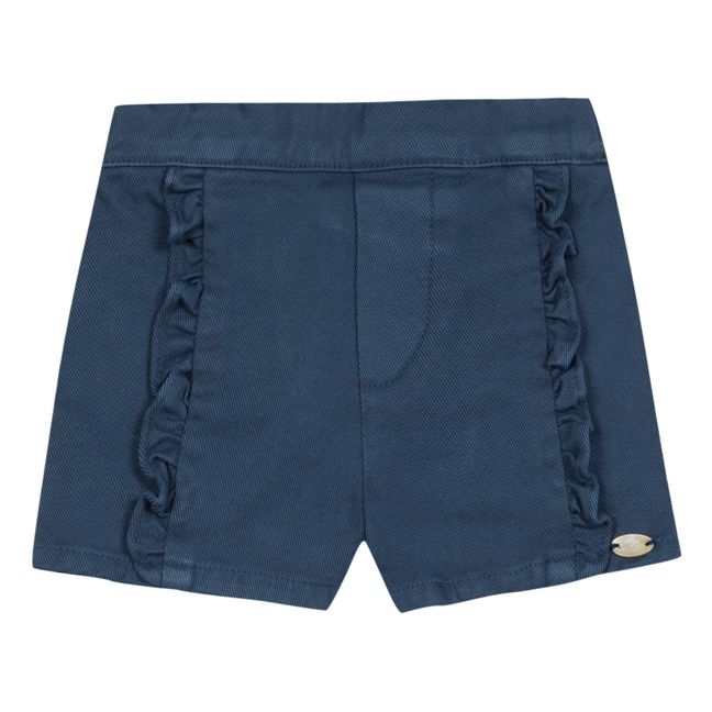Frill Shorts Blu marino